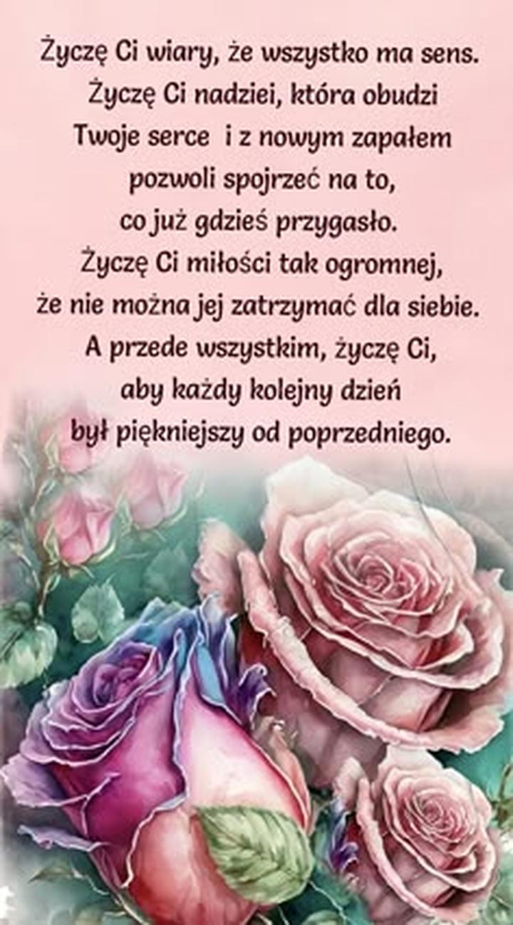 Życzenia dla bliskich