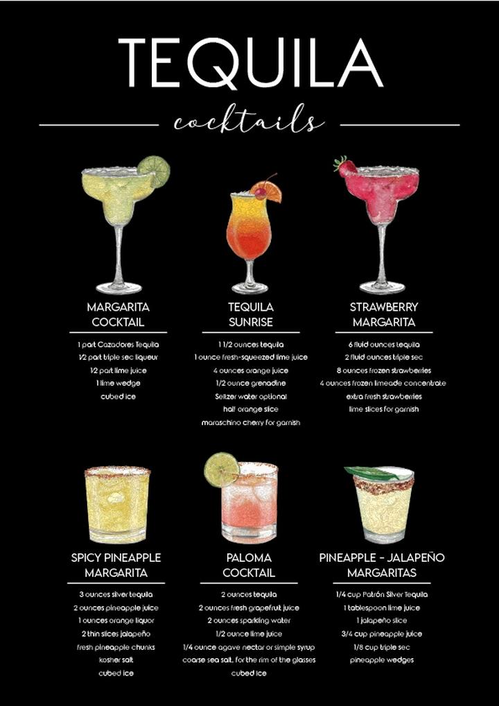 Tequilowe koktajle na letnie przyjęcia