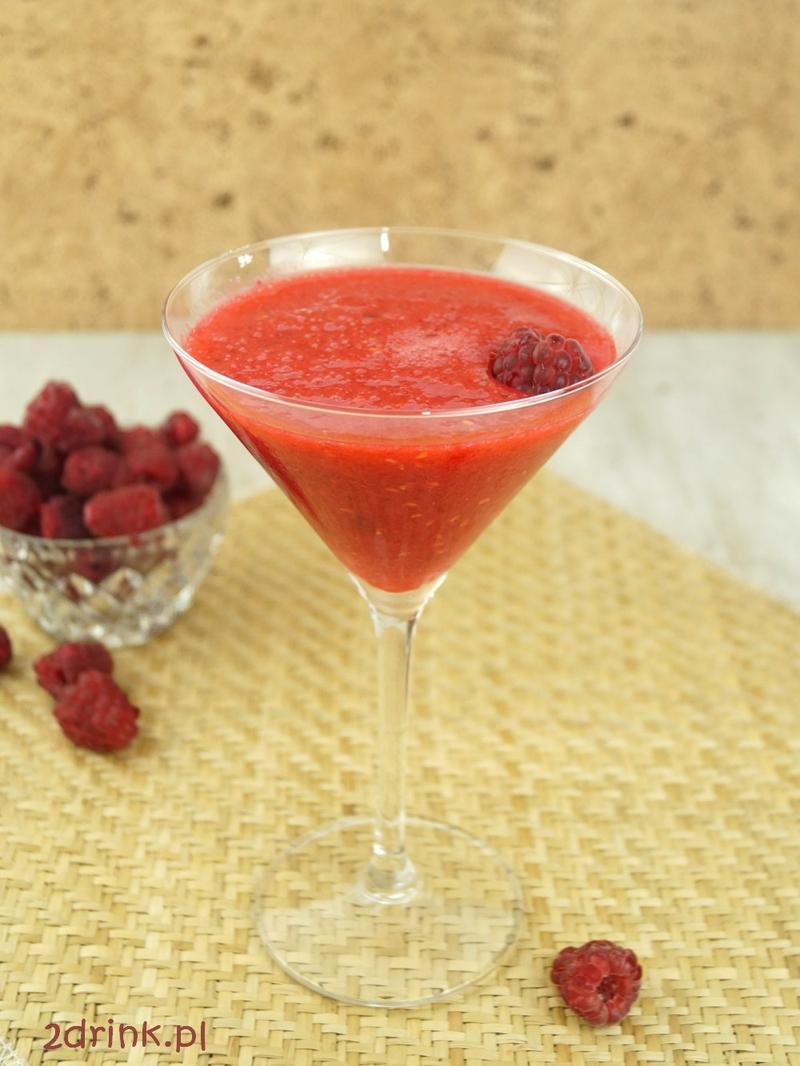 Przepisy na malinowe drinki