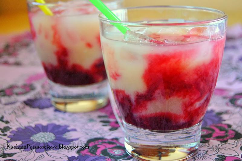 Eksperymenty z sokiem porzeczkowym