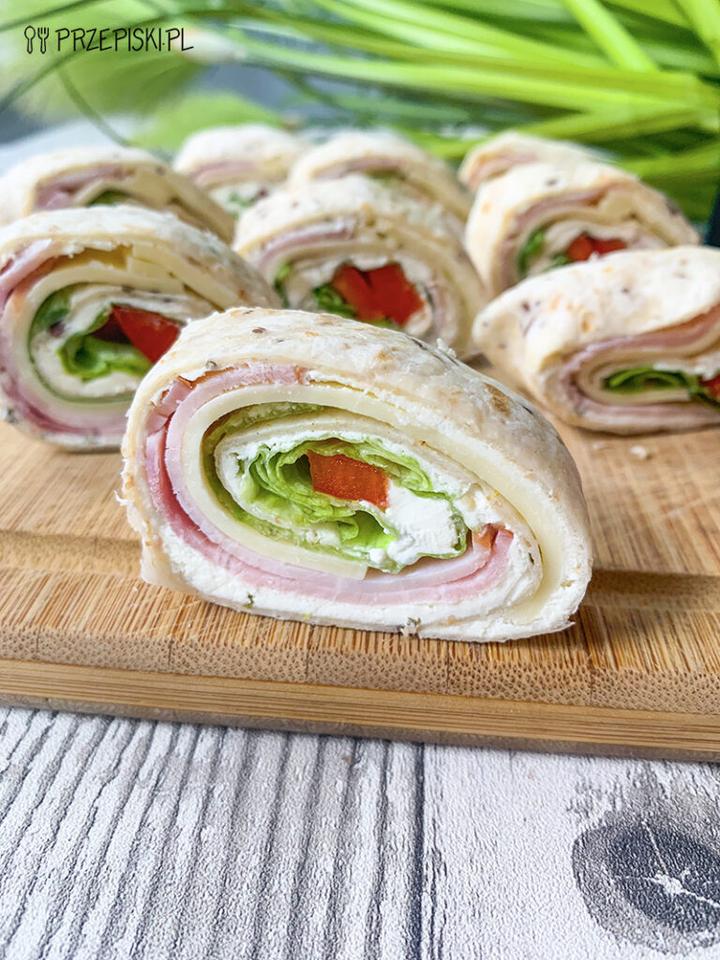 Kreatywne podanie tortilli