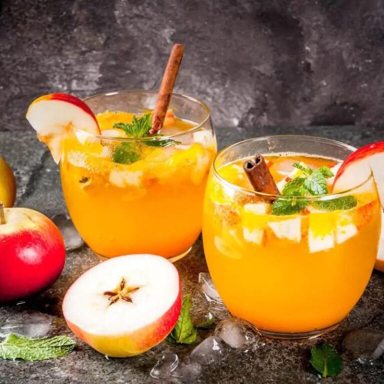 Odkryj pyszne drinki z sokiem jabłkowym, które oczarują Twoje podniebienie