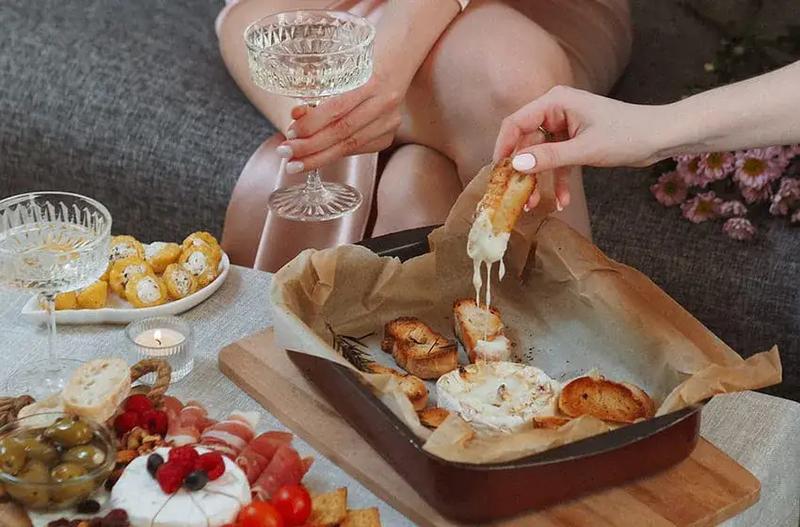 Zdrowe przekąski dla gości