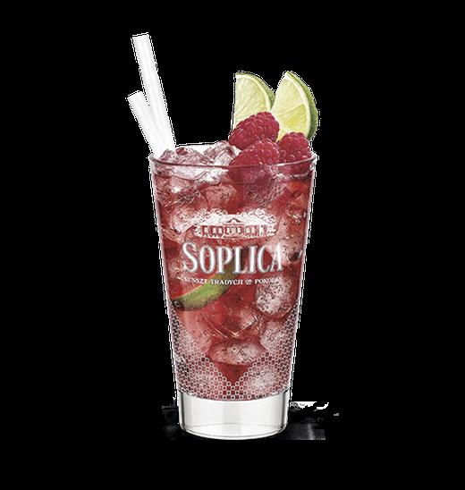 Drink z soplicą malinową