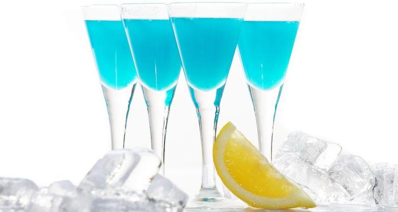 Kolorowe wariacje drinków