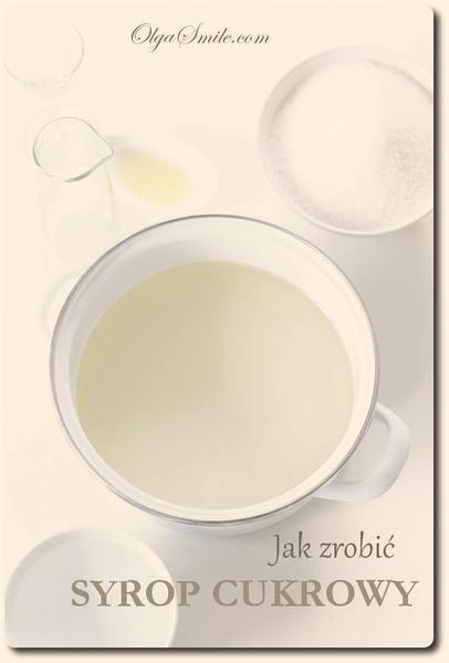 Syrop cukrowy do drinków