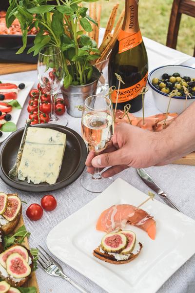 Przekąski do prosecco