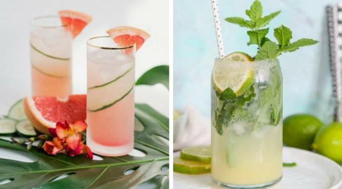 Drink z wodą sodową