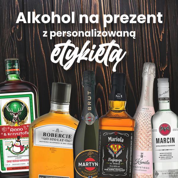 Personalizowany alkohol na prezent